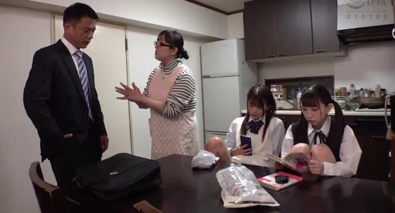 Ngày đầu gặp mặt bố dượng đã chịch 2 con cưng riêng của vợ