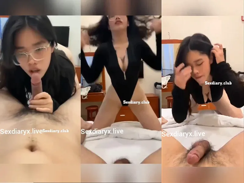 Em rau vú ngon kính cận liếm cặc điêu luyện