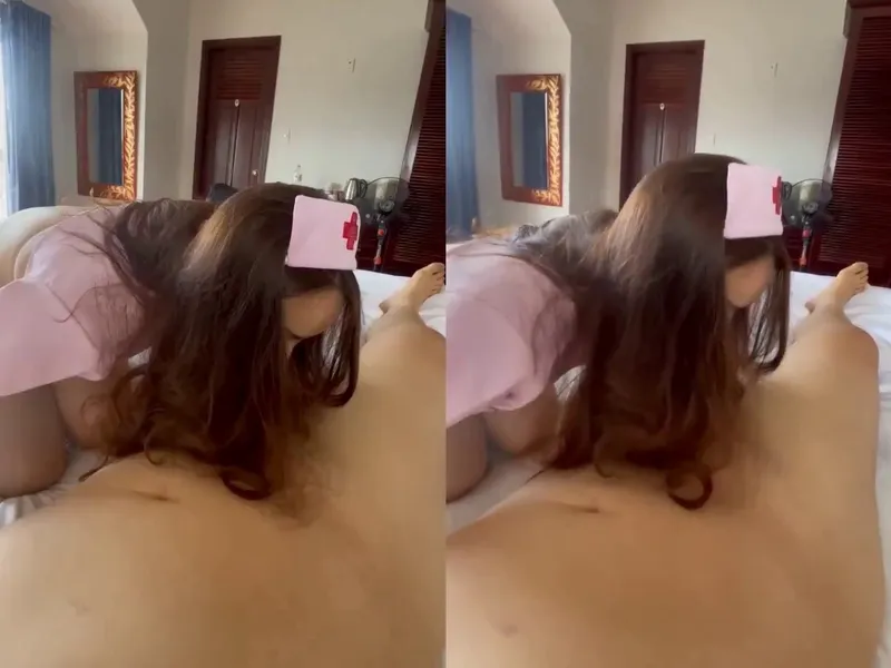 Trả bài em ngành cosplay hộ lý trong nhà trọ || p1