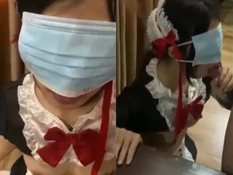 Bạn gái việt dâm cosplay nô lệ liếm bú con của quý điêu luyện